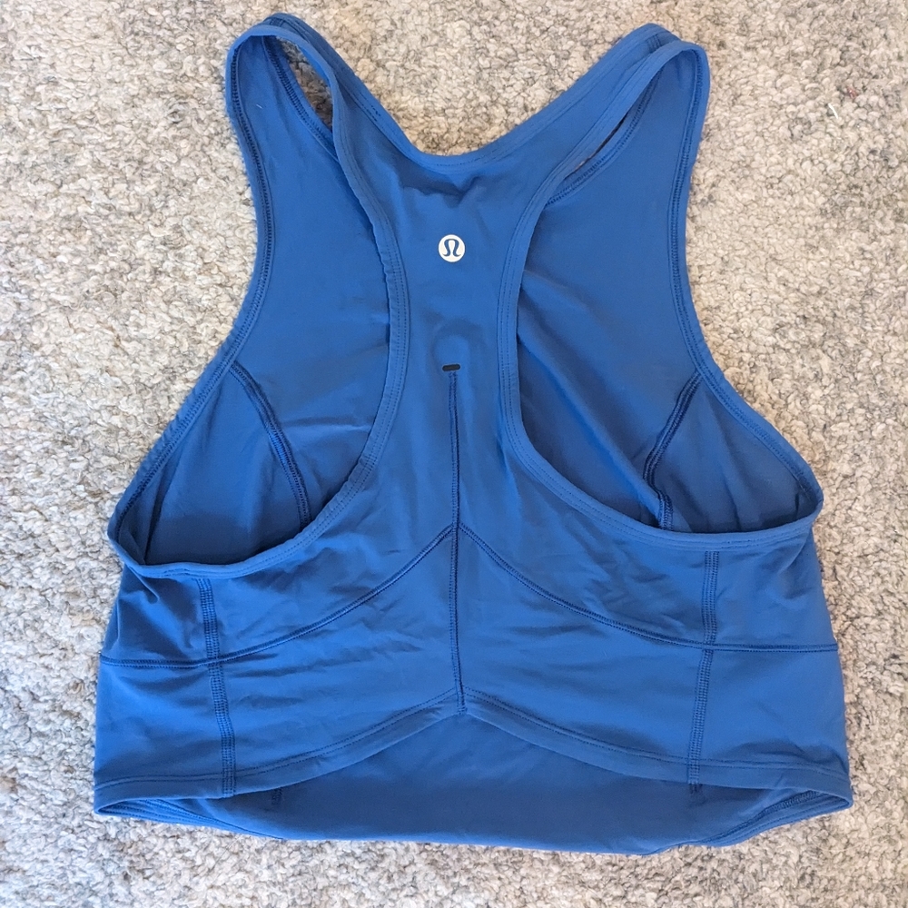 Lululemon cropped racerback tank
